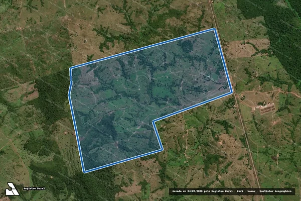Imagem de satélite de FAZENDA CHAPARRAL - 001 em Imperatriz - MA