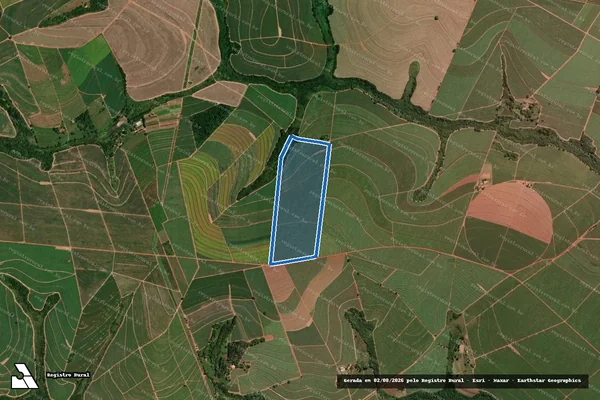 Imagem de satélite de FAZENDA SANTA MARIA DO TIJUCO - "GLEBA B-3" - Parte 1 em Jaboticabal - SP
