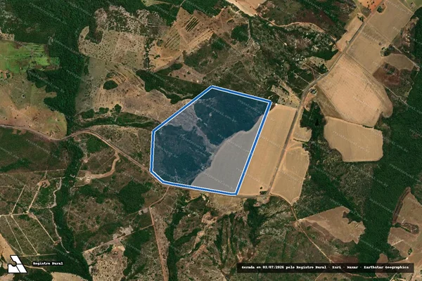 Imagem de satélite de fazenda Alto Bela Vista - Matricula 473 em Nobres - MT