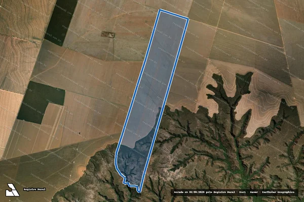 Imagem de satélite de Fazenda Celeiro - Parte 1 em Gilbués - PI