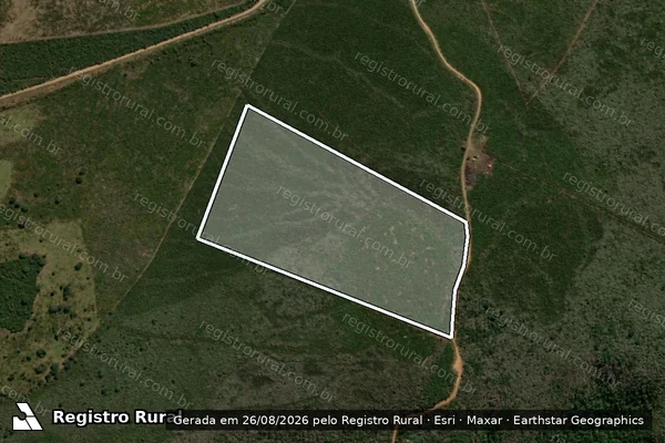 Imagem de satélite de Fazenda Lagoa e Vereda - GLEBA - 02 em Jequitinhonha - MG