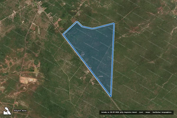 Imagem de satélite de PE Chapada dos Fernandes - Parte 2 em Buriti dos Lopes - PI