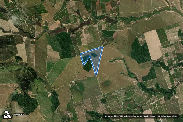 Imagem de satélite de FAZENDA GARRAFA - GLEBA B em São Mateus - ES