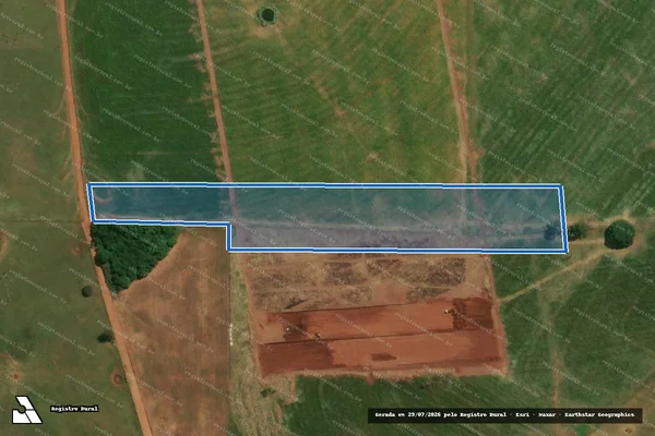 Imagem de satélite de Fazenda São Marcos - Lote 14 em Jaguapitã - PR