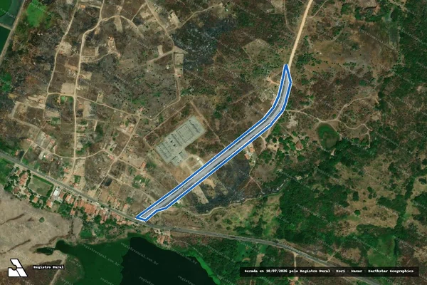 Imagem de satélite de Sítio São José da Tangueira - Gleba 03 em Maracanaú - CE