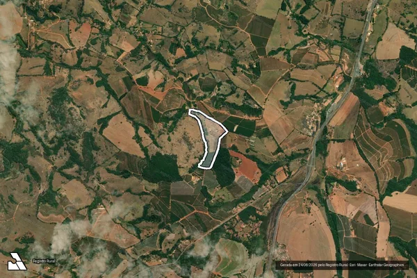 Imagem de satélite de FAZENDA BOA VISTA - PARCELA 03 em Lavras - MG