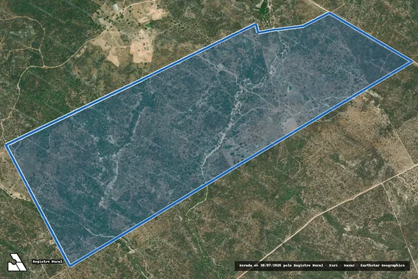 Imagem de satélite de FAZENDA HORIZONTE - FAZENDA HORIZONTE em Delmiro Gouveia - AL