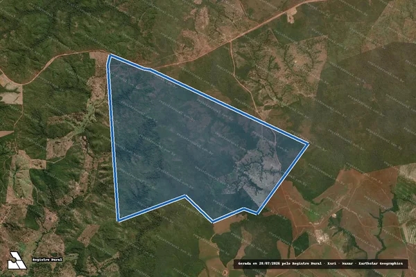 Imagem de satélite de Lote 26 do Loteamento Água Fria - Parte 1 em Itacajá - TO