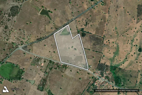 Imagem de satélite de SITIO POERAME - Parte 1 em Palmeira dos Índios - AL