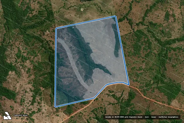 Imagem de satélite de Fazenda Sítio Novo - Parte 1 em Juarina - TO