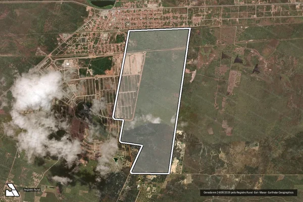 Imagem de satélite de Fazenda Furiba em São Gonçalo do Amarante - CE