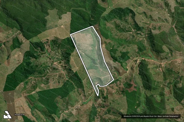 Imagem de satélite de FAZENDA SÃO FRANCISCO - Matrícula 1151 em Lago da Pedra - MA