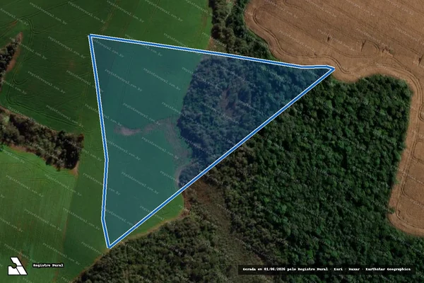 Imagem de satélite de FAZENDA SÃO FRANCISCO DE SALES - Parte 1 em Clevelândia - PR