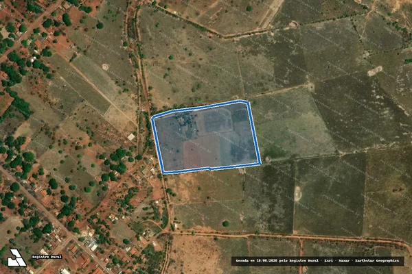 Imagem de satélite de FAZENDA MIMOSO 88-I NUCLEO DE COLONIZAÇÃO DE UNAI - Parcela 1 em Unaí - MG