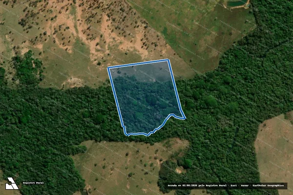Imagem de satélite de FAZENDA CAMPO NOVO - GLEBA K em Bodoquena - MS