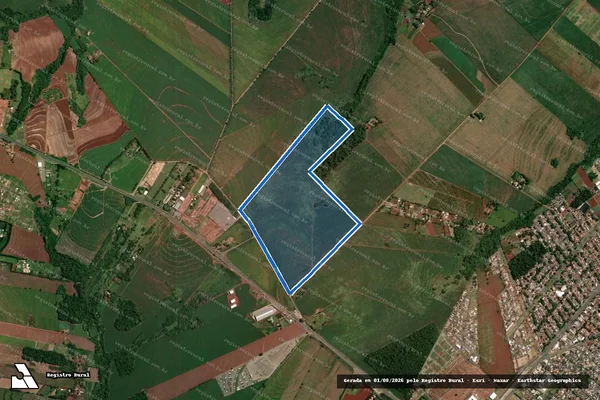 Imagem de satélite de Lote n° 51-A - Lote n° 51-A em Maringá - PR
