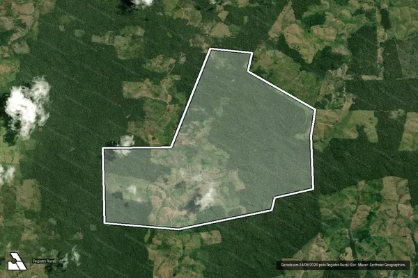 Imagem de satélite de Fazenda Renascer Lote 02 - Parte 1 em Pacajá - PA