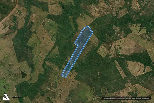 Imagem de satélite de ESTANCIA SONHO MEU - Parte 1 em Nossa Senhora do Livramento - MT