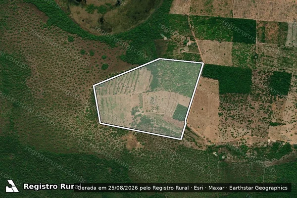 Imagem de satélite de Lote ? 245 P.A Presidente - Lote ? 245 em Santa Terezinha - MT