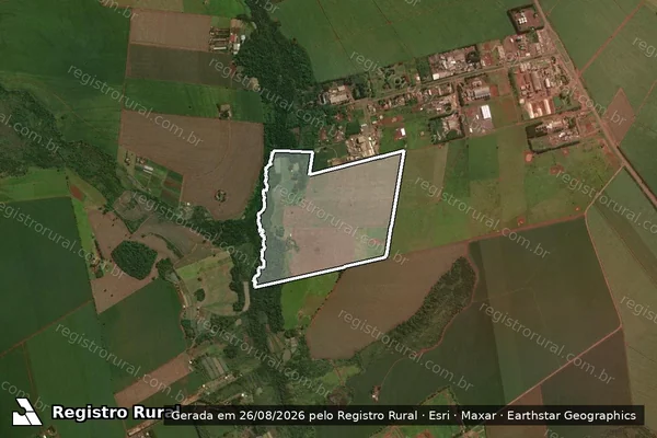Imagem de satélite de SITIO CABECEIRA ALTA em Dourados - MS