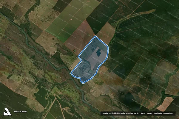 Imagem de satélite de Fazenda Vó Neuza em Três Lagoas - MS