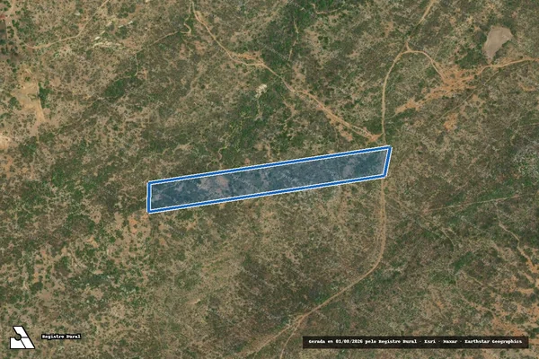 Imagem de satélite de Varjorta - PARCELA 03 em Caicó - RN
