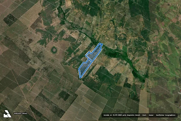 Imagem de satélite de FAZENDA OLIVEIRA  - Parte 1 em Inhambupe - BA