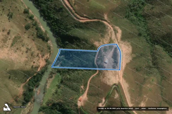 Imagem de satélite de FAZENDA MAANAIM - PARCELA 02 em Quartel Geral - MG