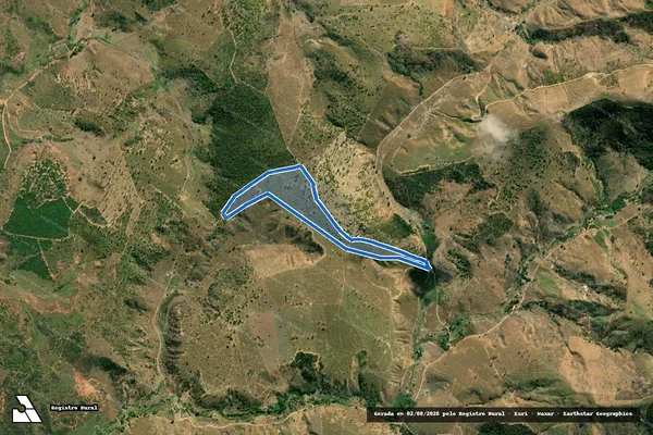Imagem de satélite de LAGOA DO SOSSEGO - Parte 1 em Resplendor - MG
