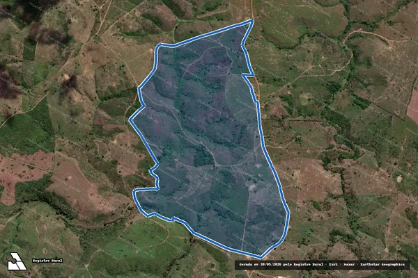 Imagem de satélite de FAZENDA CAJUEIRO em Capela - SE