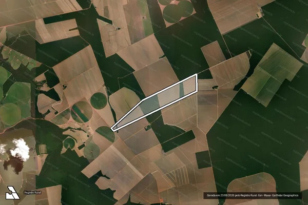 Imagem de satélite de FAZENDA 2000 I - Parte 1 em Vera - MT