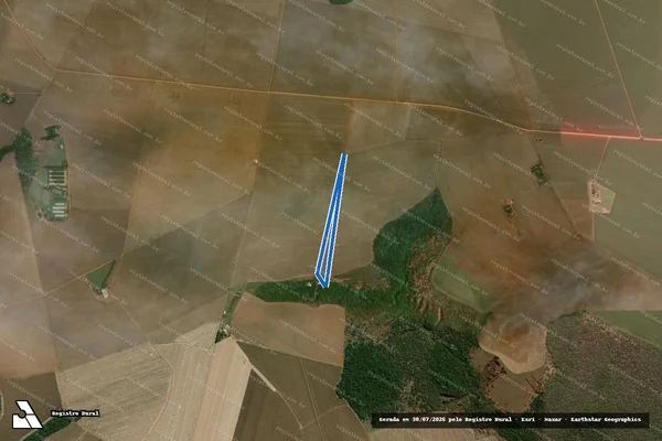 Imagem de satélite de FAZENDA RIO VERDINHO ? MONTE ALEGRE - Parte 2 em Rio Verde - GO