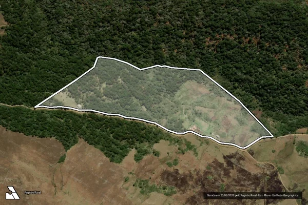 Imagem de satélite de FAZENDA SÃO JORGE - Parte 1 em São Joaquim - SC