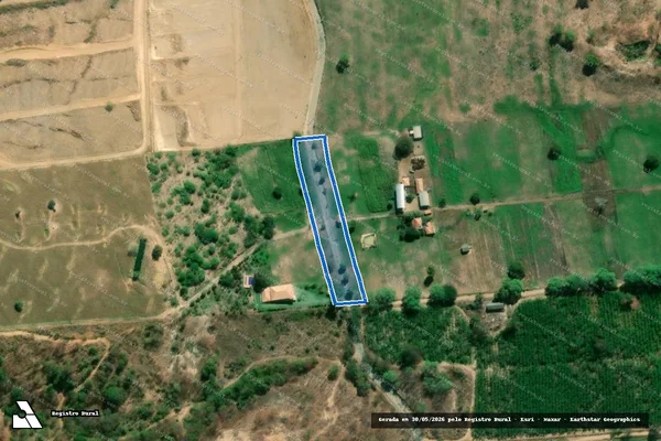 Imagem de satélite de Recanto dos Sonhos - Gleba III em Baixo Guandu - ES