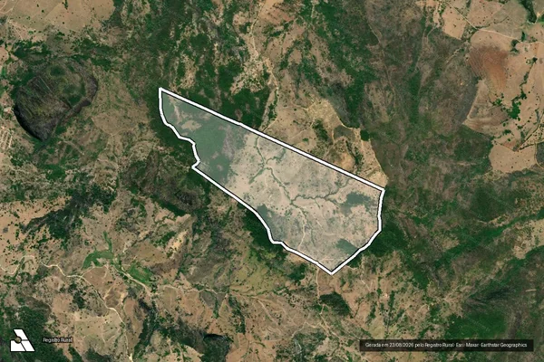 Imagem de satélite de FAZENDA MONTE ALTO - Parte 2 em Santa Maria do Salto - MG