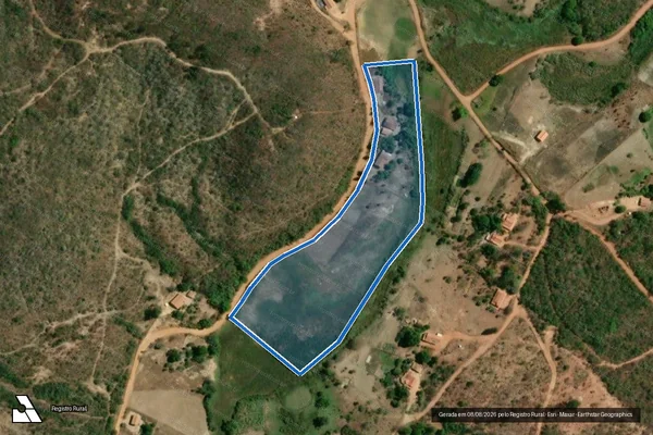 Imagem de satélite de FAZENDA SOBRADINHO - GLEBA "B" em Rio Pardo de Minas - MG