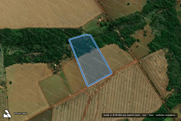 Imagem de satélite de Fazenda Grande - PARCELA 05 em Acreúna - GO