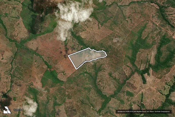 Imagem de satélite de Lote 57 - Projeto de Assentamento Fernando Silva - Lote 57 ? PA Fernando Silva em Porangatu - GO