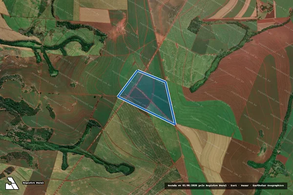 Imagem de satélite de Fazenda Figueira - 2 de 4 em Guatapará - SP
