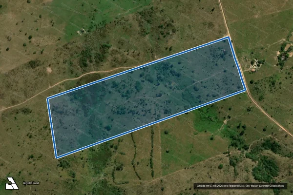 Imagem de satélite de PA 17 DE ABRIL ? LOTE 92 - Parte 1 em Eldorado do Carajás - PA