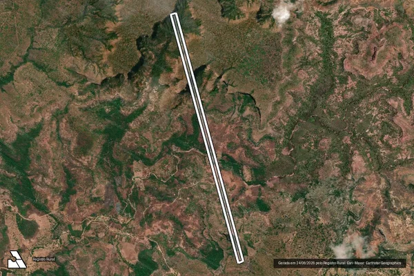 Imagem de satélite de SACO E MAZULÂNDIA - LOTE-24 em Palmeirais - PI