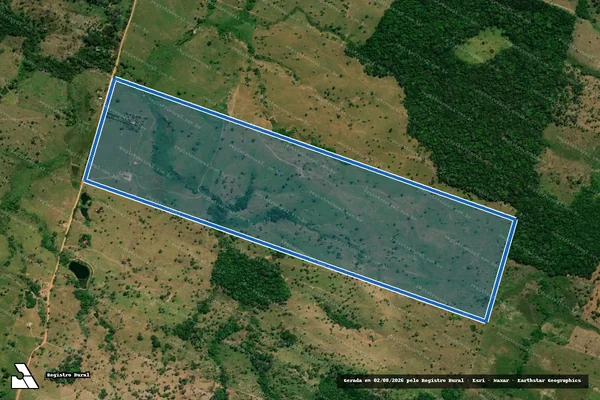 Imagem de satélite de Lote 173 da Gleba 27 - P.I.C. Ouro Preto - PICOP em Vale do Paraíso - RO