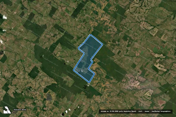 Imagem de satélite de Fazenda Mariary I - Fazenda Mariary I em Araguaína - TO