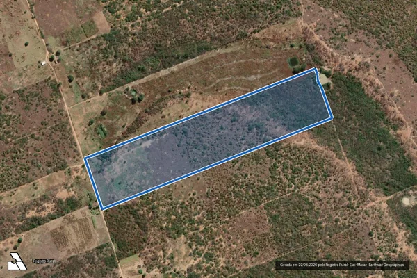 Imagem de satélite de Fazenda São Lourenzo - Parcela 22 em Sebastião Laranjeiras - BA