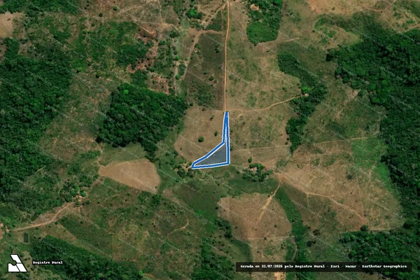 Imagem de satélite de PA JERUSALÉM ? LOTE 30 - B em Marabá - PA