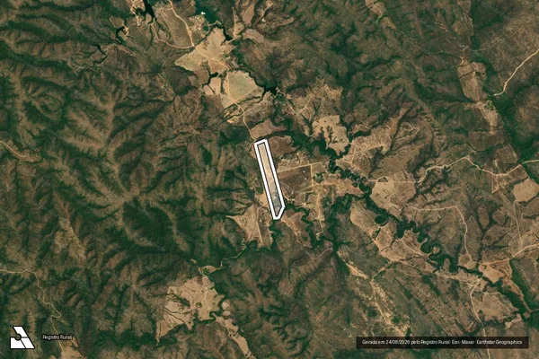 Imagem de satélite de FAZENDA RIACHO DA PEDRA -GLEBA 6 - Parte 1 em Unaí - MG