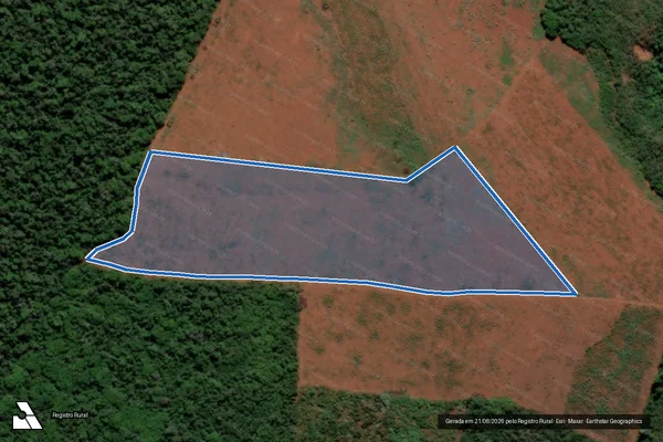 Imagem de satélite de FAZENDA RIACHO DOS CAVALOS CONTENDAS  - Parte 1 em Rio Pardo de Minas - MG