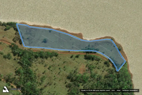 Imagem de satélite de Fazenda Iguaçu - Parte 3 em Coronel Domingos Soares - PR