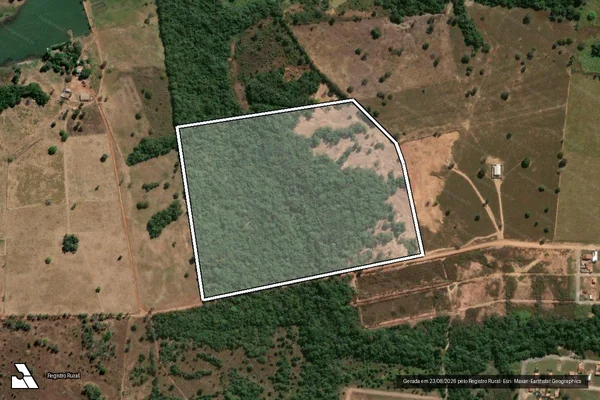 Imagem de satélite de FAZENDA ENGENHO/LOT.FAZ. BOM SUCESSO DE BAIXO OU SITIO FAZENDINHA OU DESCOBERTO - Parte 4 em Porangatu - GO