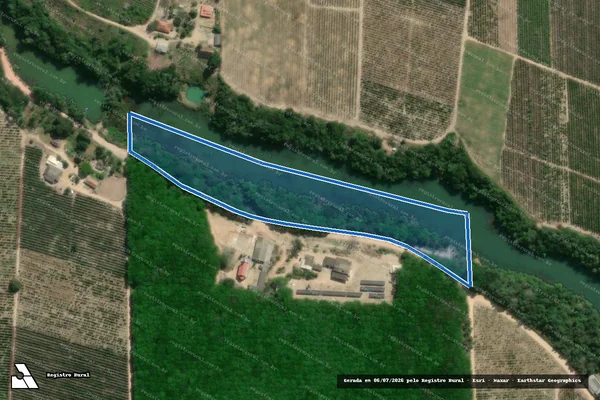 Imagem de satélite de Fazenda Bom Jesus - Gleba A em São Mateus - ES